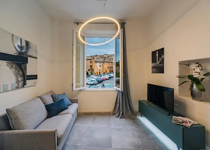 Guesthost - Stylish Loft Near Piazza Del Campo * シエーナ